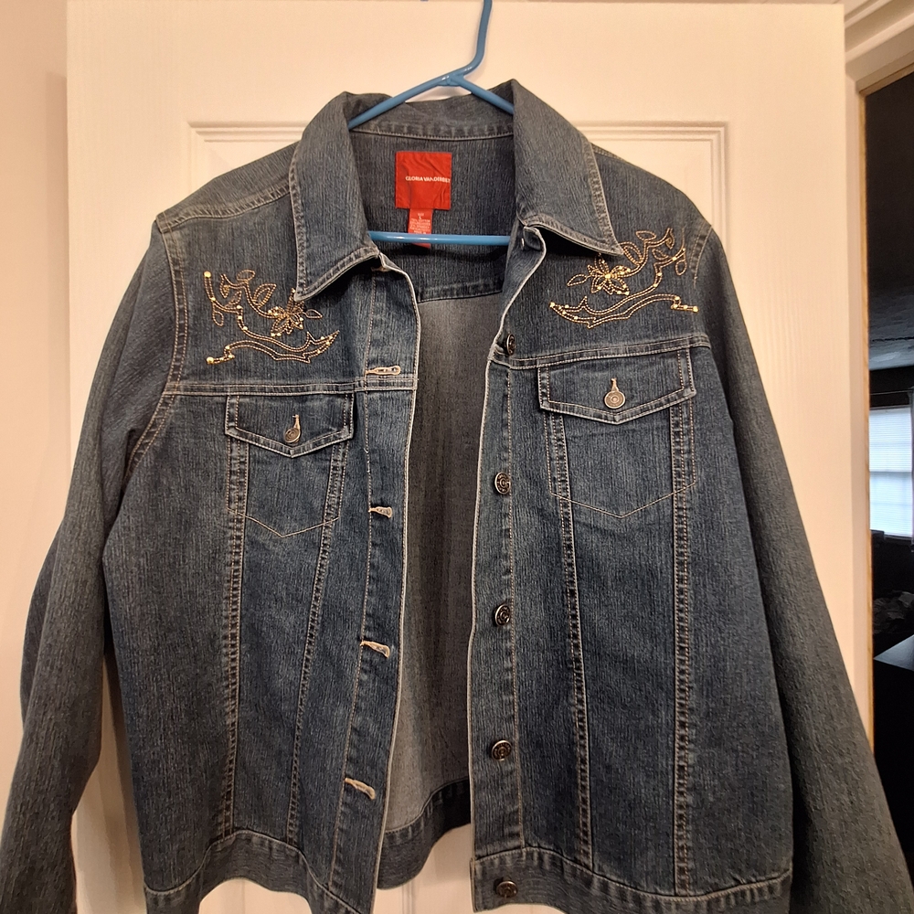 Embroidered Denim Jacket
